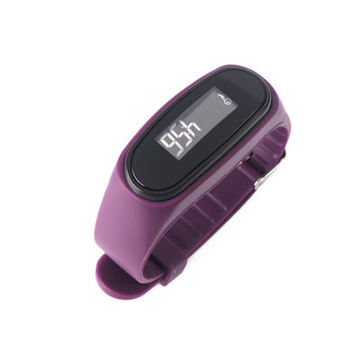 L24*Dia 3.7cm 3D Fitness Pedometer Horloge Met Calorie Verbrand Afstand Tijd Display