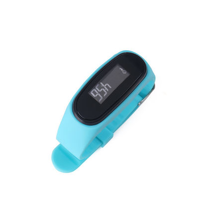 L24*Dia 3.7cm 3D Fitness Pedometer Horloge Met Calorie Verbrand Afstand Tijd Display