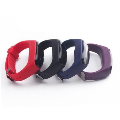 Afstandsrekenaar Fitness voetmeter Horloge Stap Calorie Tracker Silicone