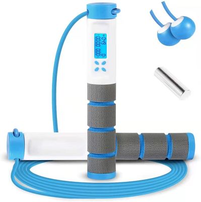 Fitness springtouw Unisex 157 G Home Exercise Gewichtgeschroefde snelheid Springtouw Met teller en slimme draadloos