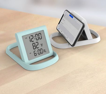 LCD-scherm Creatieve mode Digitale tijdklok met binnentemperatuur