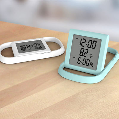 Lcd-scherm creatieve mode digitale wekker met binnentemperatuur