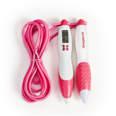 Fitness springtouw Verstelbaar 2,5 M Roze springtouw Voor hoge en lage intensiteit aerobe oefening JP-100