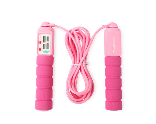 Fitness springtouw OK-168 Aanpasbare kleuren GELT ZWARTS Springtouw voor trainingsapparatuur