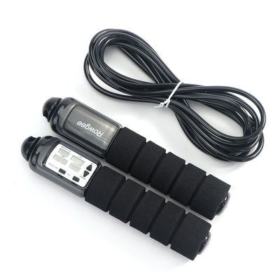Alle zwarte 180 mm bulk draadloos springtouw variabele snelheid voor school gym