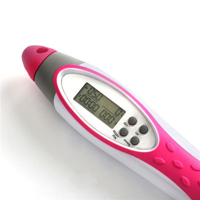 Digitale springtouw tangle-free zacht kralen touw met comfortabel golvend handvat en verstelbare lengte voor fitnessactiviteiten Verzendkosten