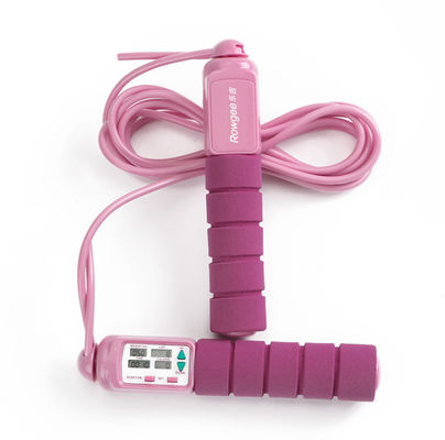 Minimalistisch ontwerp Meranti Roze Fitness Springtouw Elektrode Esthetiek