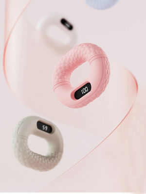 Workout Multicolor Silicone Hand Grip Strengthener Ring Voor Thuis Gym