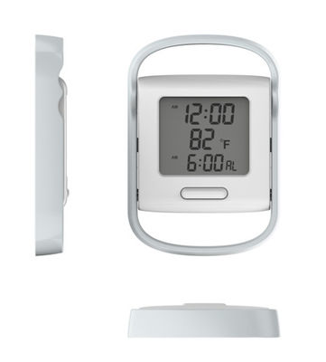 LCD mini digitale klok digitale slaapklok voor gezin en modieus ontwerp