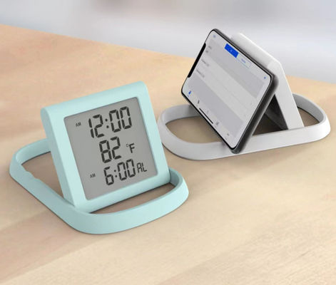 LCD mini digitale klok digitale slaapklok voor gezin en modieus ontwerp