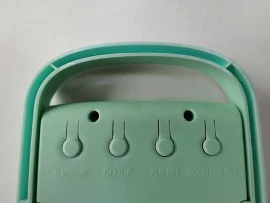 112x78x18mm Batterij bediende digitale klok en telefoonhouder combinatie