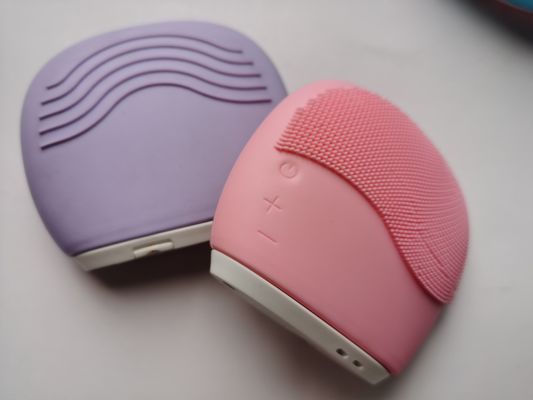 Gezichtsmassages Silicone elektrische gezichtsreiniging scrubber voor exfoliator