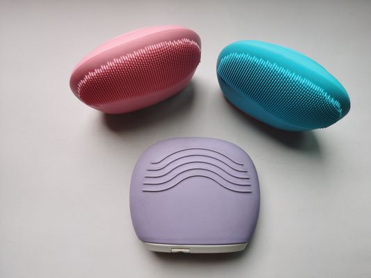 Gezichtsmassages Silicone elektrische gezichtsreiniging scrubber voor exfoliator