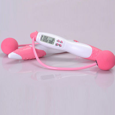 PVC-springtouw Verstelbare touwlengte JP-100 LCD-telpaneel Springtouw voor fitness oefening
