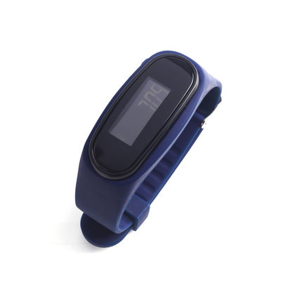 FCC-compliant fitness voetmeter horloge kleurrijke siliconen armband