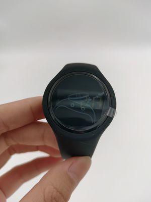 Aanpassing Mans Step Tracker Horloge Met Silicone Riem ABS Silica Gel Unisex