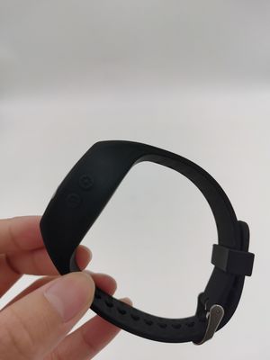 Aanpassing Mans Step Tracker Horloge Met Silicone Riem ABS Silica Gel Unisex