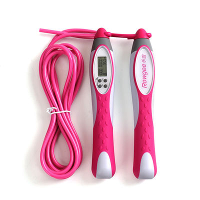Digitale springtouw tangle-free zacht kralen touw met comfortabel golvend handvat en verstelbare lengte voor fitnessactiviteiten Verzendkosten