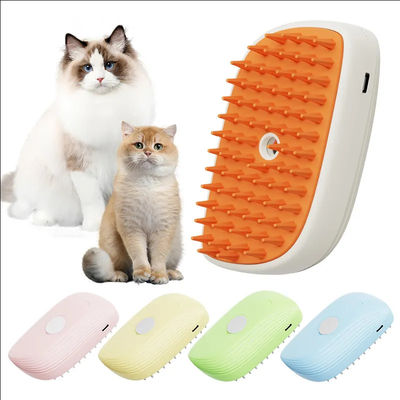 3-in-1 Cat Steam Brush Hot Sale Voor Huisdieren Verzorging Water Spray Haarverwijder Lichte Reiniging