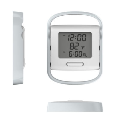 Multifunktioneel telefoonhouder Led Display Clock met temperatuur en elektronische beweging