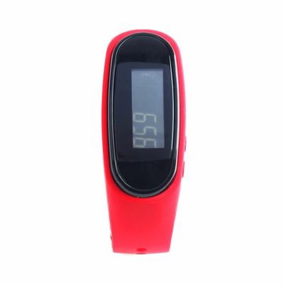 Multifunktioneel fitness voetmeter horloge stappen teller armband met calorie tracker