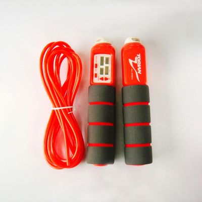 Digitale Springtouw Draagbaar Springtouw met Instelling voor Trainingstijd en Lus Tellen voor Effectieve Fitnesstraining