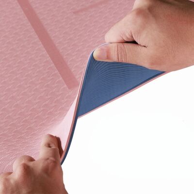Premium TPE yoga mat voor verbeterd evenwicht en onwrikbare focus tijdens de oefening