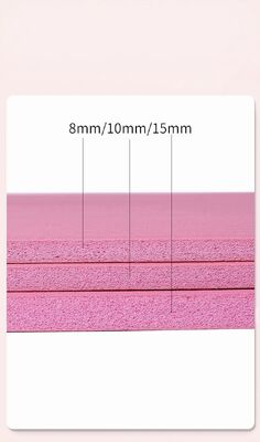 PVC yoga mat gemaakt van hoog elastisch, milieuvriendelijk materiaal perfect voor yoga fitness sessies dutje en lang zitten beschikbaar