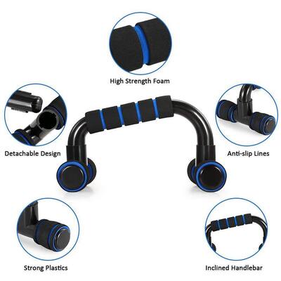 Home gym-uitrustingsset met buikspierroller, push-up bars, weerstandsbanden, springtouw en mat