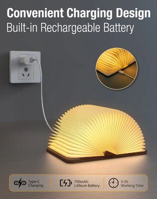 Mini-Led-nachtlicht Oplaadbaar Boekenlezen Boekenlezen Opvouwbaar Boekenlezen LED-Leicht USB-nachtlicht