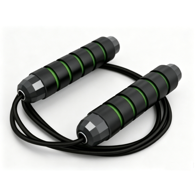 3m verstelbare stalen draad + PVC gewicht snelheid spring touw voor thuis fitness