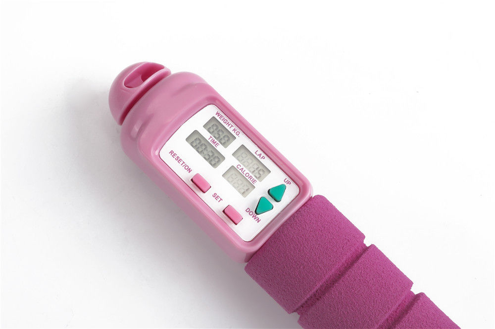 Fitness Springtouw Unisex Gym Fitness Springtouw OK-168 Met Loop Counter Tot 9999 En Kleurrijk Ontwerp