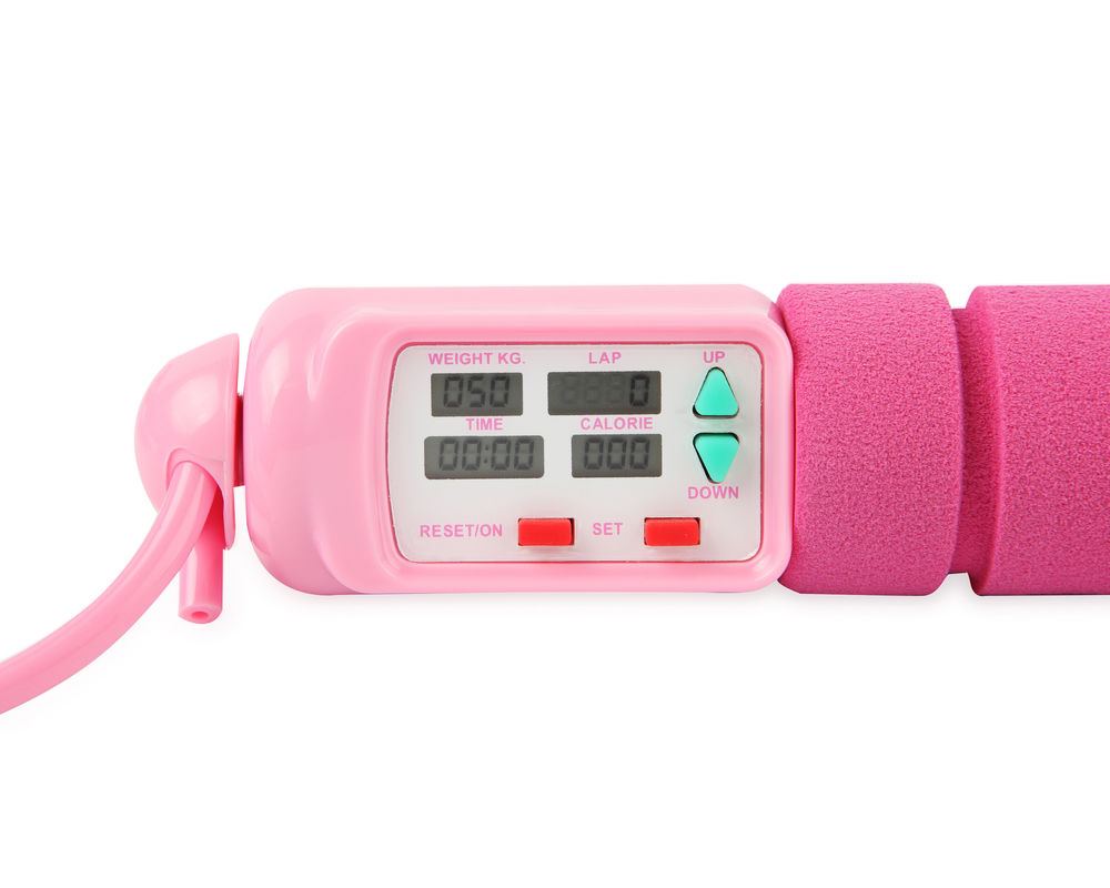 Fitness Springtouw Unisex Mass Customization OK-168 Roze Springtouwen Gepersonaliseerde Kleur En 180 G Gewicht