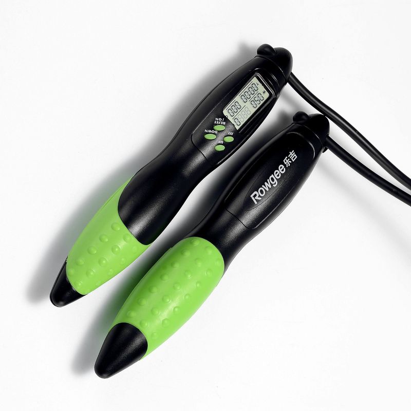 Fitness Springtouw Volle lichaamsbeweging met JP-100 Groen Multifunctioneel Tellen Springtouw