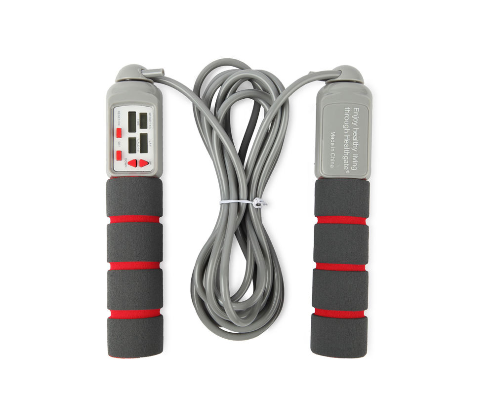 Fitness Springtouw Kinderen Kinderen Springtouw Houten Handle Sport Oefen Gereedschap Met CR2032 Batterij