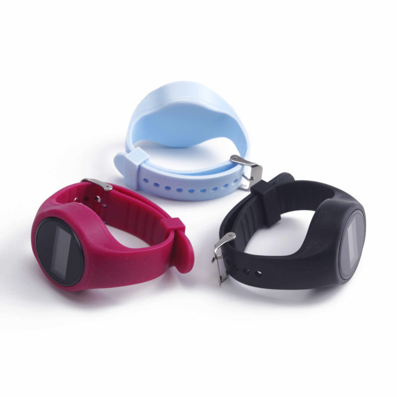 EMC ROHS Reach Certified Slim Pedometer Armband Afstand tot 1999.99Km/1263.99Miles