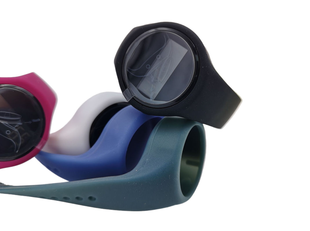 Precieze Silikon Armband Digitale Stap Teller Afstand Tracker Meerdere Kleuren