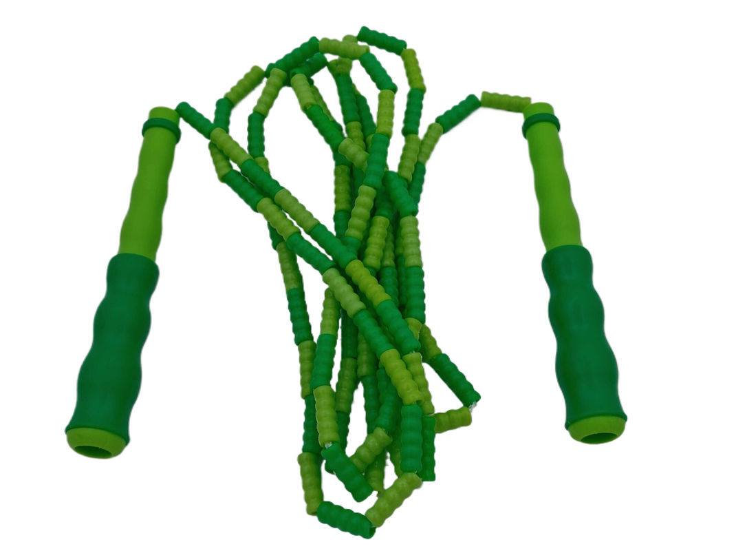 Groene kleur Unisex bamboe binnenshuis Springtouw Oefening Springtouw Voor Kind Tiener