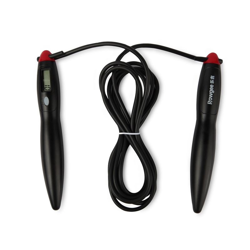 PVC-springtouw Verstelbare touwlengte JP-100 LCD-telpaneel Springtouw voor fitness oefening